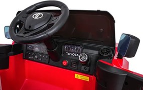 Elektrické autíčko Toyota Land Cruiser PRADO červené