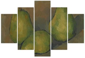 Obraz - Paul Cézanne, Three Pears, reprodukcia (150x105 cm)