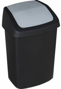 Curver Odpadkový kôš Swing 10 l, čierna, 10 l
