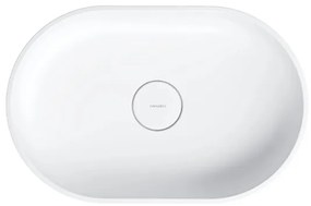 OMNIRES OVOUNBM - Umyvadlo OVO 55x36 cm dolomit, matná biela