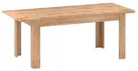 Kondela Rozkladací jedálenský stôl, dub apalačský, 160-200x90 cm, PUSAN S