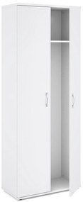 Vysoká šatníková skriňa Impress 74 x 37 x 190 cm, biela
