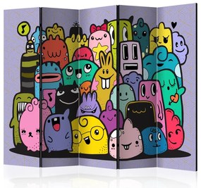 Artgeist Paraván - Monsters from 3rd C Grade II [Room Dividers]