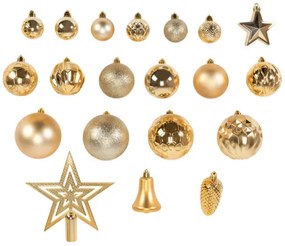 Vianočné ozdoby SYSD1688-199 (45ks)