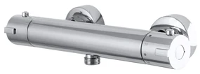 Gamma Termo, termostatická sprchová batéria so spodným 1/2" pripojením sprchy, chrómová, GMA-BTO-CH
