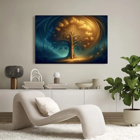 Obraz magický strom života v noci