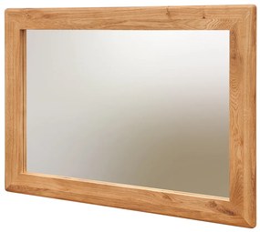 PROXIMA.store - Malé dubové zrkadlo 100 x 70 cm - GIALO FARBA: dub