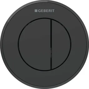 Geberit oddálené ovládání Geberit typ 10, pneumatické, E2C,matná černá 116.055.16.1
