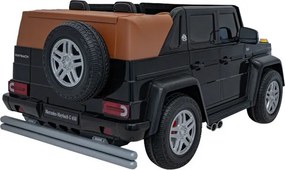 Elektrické autíčko Mercedes Benz MAYBACH G650 STRONG čierne