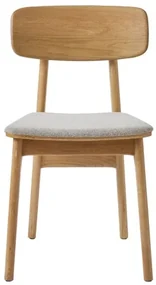 Jedálenská stolička Unique Furniture LIVO hnedá drevo 38444205