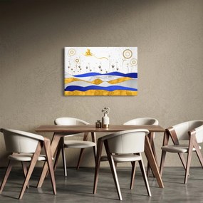 Obraz - Zlaté hory (90x60 cm)