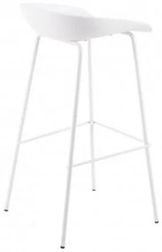 ALENASO barová stolička 75 cm Biela