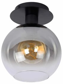 Lucide 74114/01/30 - Stropné svietidlo MARIUS 1xE27/40W/230V čierna