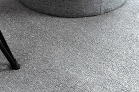 Okrúhly koberec SOFTY Jednofarebný, sivý