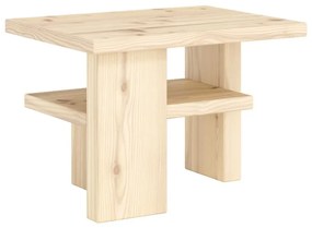 Odkladací stolík z borovicového dreva 34x45 cm Japan – Karup Design