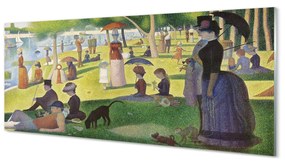 Obraz plexi Art stretnutie pri jazere 120x60 cm