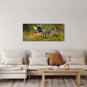 Obraz - Henri de Toulouse-Lautrec, The Trap, reprodukcia (120x50 cm)