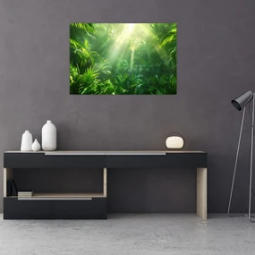 Obraz - Dažďový prales (90x60 cm)