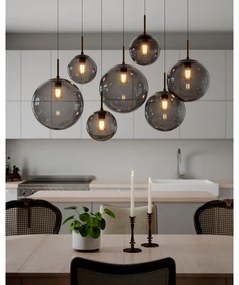 ByRydens 4202400-4002 - Závesný luster LAURA na lankách 7xE27/8W/230V