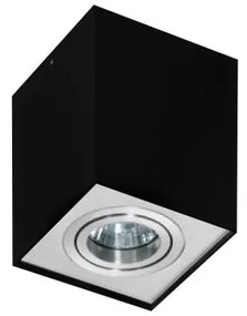 Moderné svietidlo AZZARDO ELOY black/alu  AZ0930