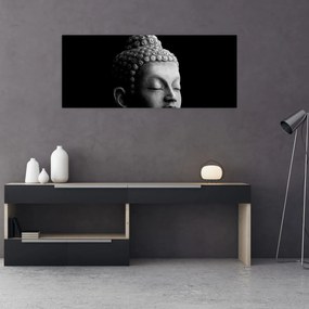 Obraz - Budha, portrét (120x50 cm)