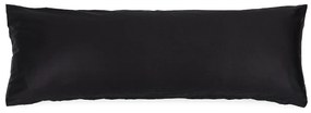 4Home obliečka na Relaxačný vankúš Náhradný manžel satén čierna, 50 x 150 cm