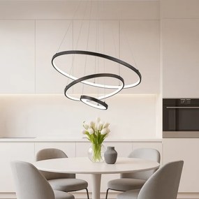 Rabalux 72346 - LED stmievateľný luster na lanku BELIZA LED/90W/230V 3000-6500K s diaľkovým ovládaním