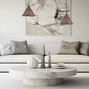 Luster na lanku BOSCO 1xE27/15W/230V hnedá