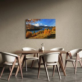 Obraz - Jeseň v Alpách (90x60 cm)