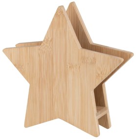 Bambusový držiak na obrúsky STAR