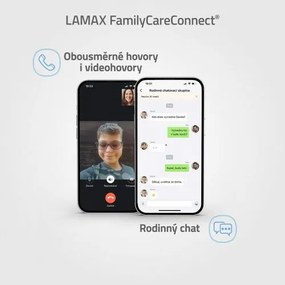 LAMAX Chytré hodinky pre deti WatchY4 Play, modrá