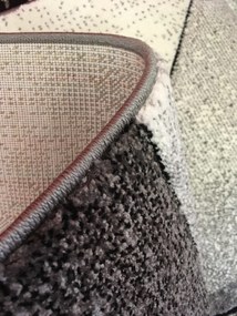 Medipa (Merinos), AKCIA: 160x230 cm Kusový koberec Brilliance 21807 grey-red, šedá, kancelária