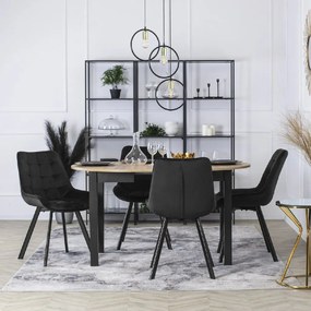PROXIMA.store - Čalúnená jedálenska stolička RICK FARBA: tyrkysová