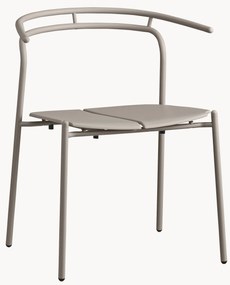 Kovová záhradná stolička's opierkami Novo