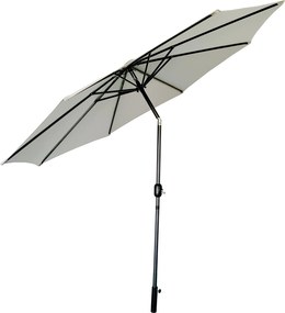 TRENDIE Záhradný slnečník Garden svetlo sivý - 300 cm