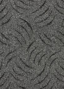 Koberce Breno Metrážny koberec PRESTO 75, šíře role 400 cm, sivá