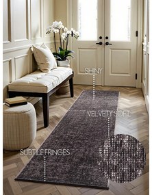 Hnedý behúň 80x250 cm Prisma – Elle Decoration