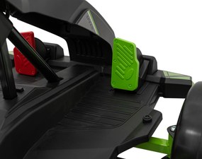 Ramiz Detská motokára na batérie Fast 3 Drift čierna + funkcia Drift + motory 2x150W + rádio LED + pásy