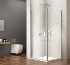 Gelco Gelco, LORO štvorcová sprchová zástena 900x900 mm, rohový vstup, GN4990-01
