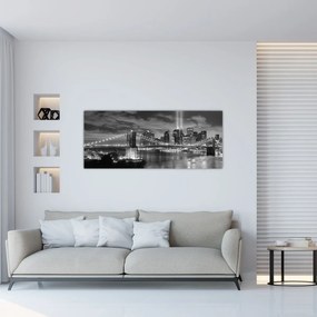 Obraz - Brooklynský most (120x50 cm)
