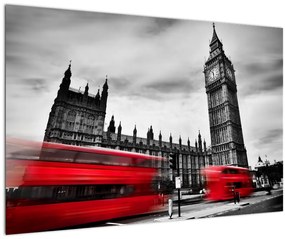 Obraz - Londýnske Houses of Parliament (90x60 cm)