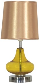 Candellux ALLADINA Stolná lampa 1X40W E14 Amber 41-10933