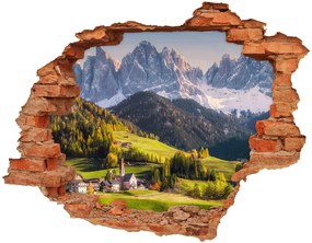 Diera 3D foto tapeta nálepka Panoráma hôr nd-c-120357126