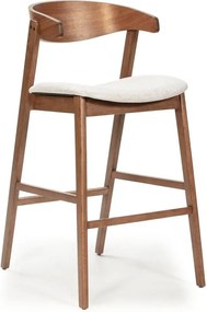 Barová stolička s nohami z dreva kaučukovníka Marckeric Divo