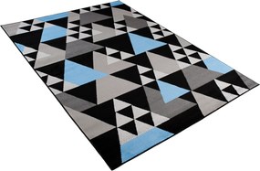 TA Koberec Z900B BLACK MAYA PP EYM Sivý Obdĺžnikový Rozmer: 140x200 cm
