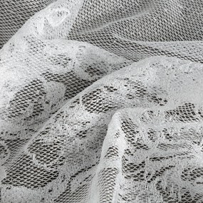 ZÁCLONA NA KRÚŽKOCH ALEXIA 140X250 CM BIELA