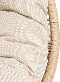 MI Ratanové kreslo HOLAND béž (LM)