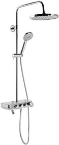 Aqualine Aqualine, FARRAO sprchový stĺp s batériou a napúšťaním, chróm, SL450
