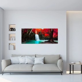 Obraz - Vodopád (120x50 cm)