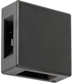 Rabalux 7317 - LED Vonkajšie nástenné svietidlo LIPPA LED/6W/230V IP54 čierna